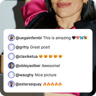 Generic comments that can signal fake engagement