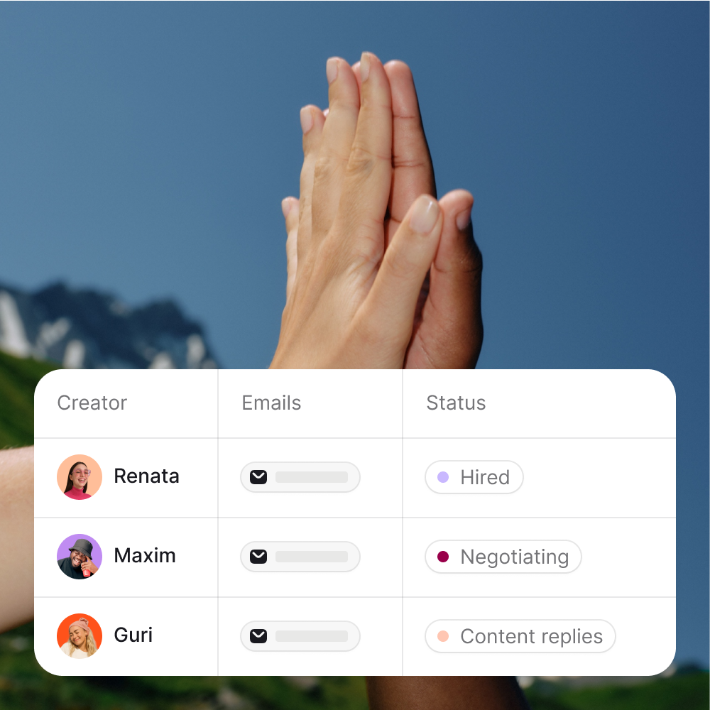 Run outreach and track replies in one place